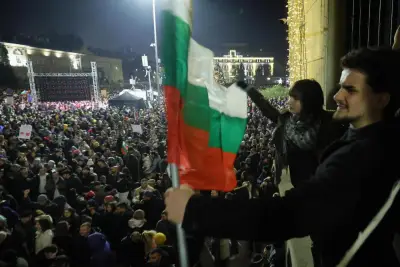 Tens of thousands join anti-government protests across Bulgaria