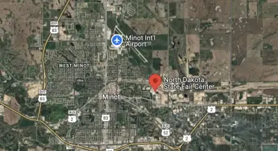 Airline pilot was about to land in N.D. when he saw a B-52 'coming at us'