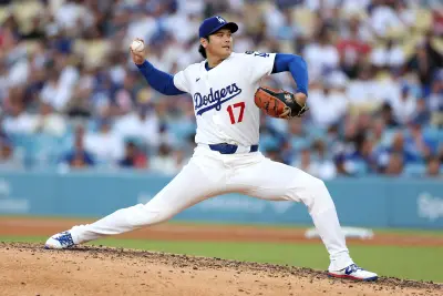 Shohei Ohtani picks up first win as Dodger in nine-strikeout outing
