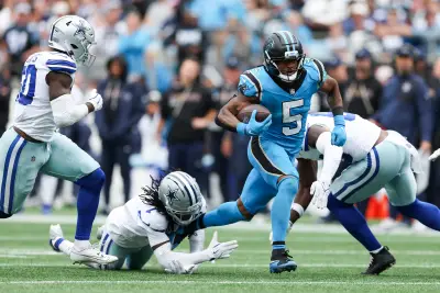 Panthers down Cowboys on last-second field goal as Rico Dowdle runs wild on old team