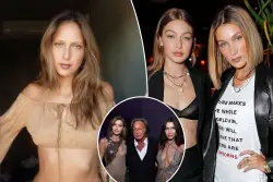 Gigi and Bella Hadid reveal secret half-sister Aydan Nix, 23, after DNA test discovery