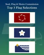 Finalists finally unveiled for new state seal, flag and motto
