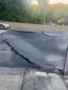 New York’s Saw Mill River Parkway shut down after massive collapse due to heavy rain