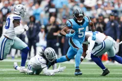 Panthers down Cowboys on last-second field goal as Rico Dowdle runs wild on old team