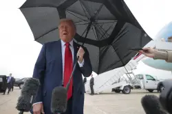 ‘War is over’ Trump declares on Air Force One as he heads to Israel for hostage release
