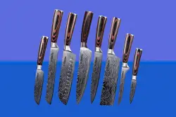 Slice your way to savings – Master Chef 8pc Knife Set is only $110
