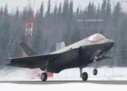 F-35 pilot held nearly hour-long conference call mid-air to fix fighter jet before it crashed